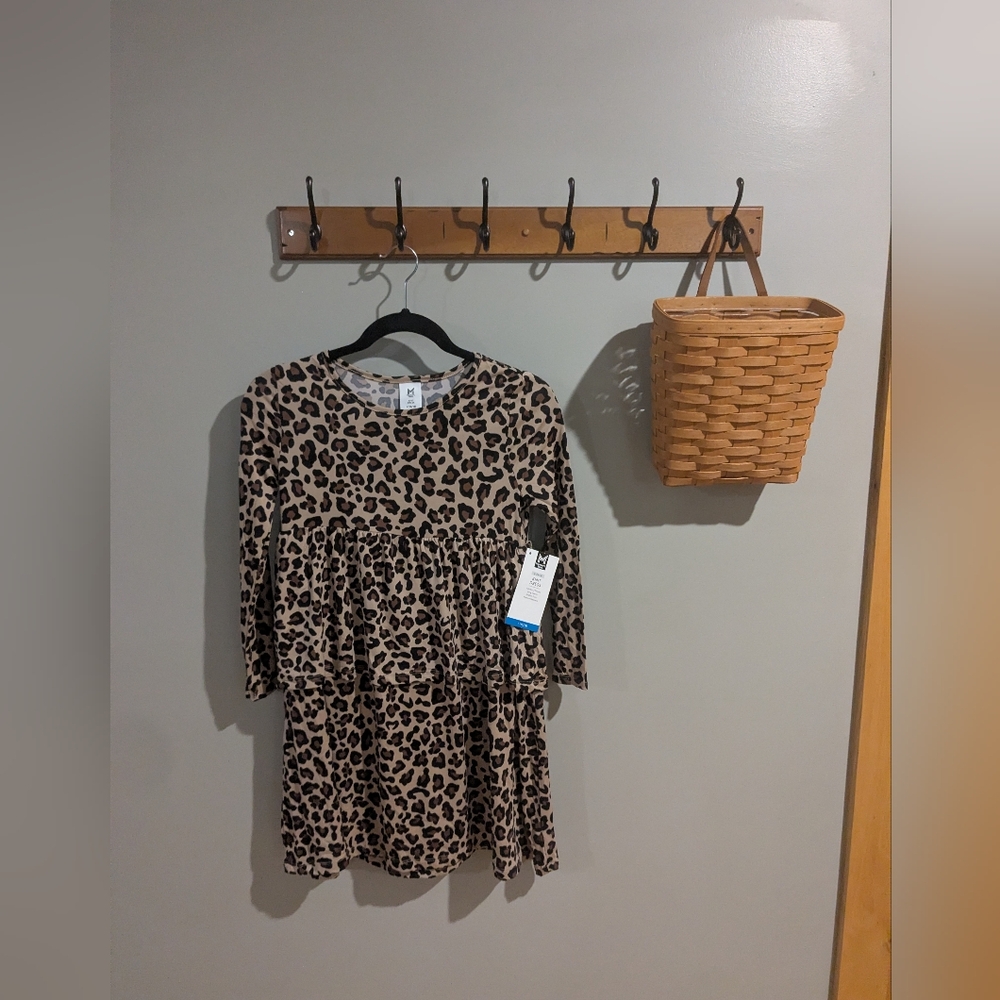 NWT Leopard Print Girl's Dress